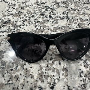 Michael Kors Black Cat-Eye Sunglasses